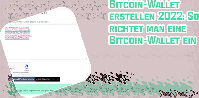Bitcoin address checker